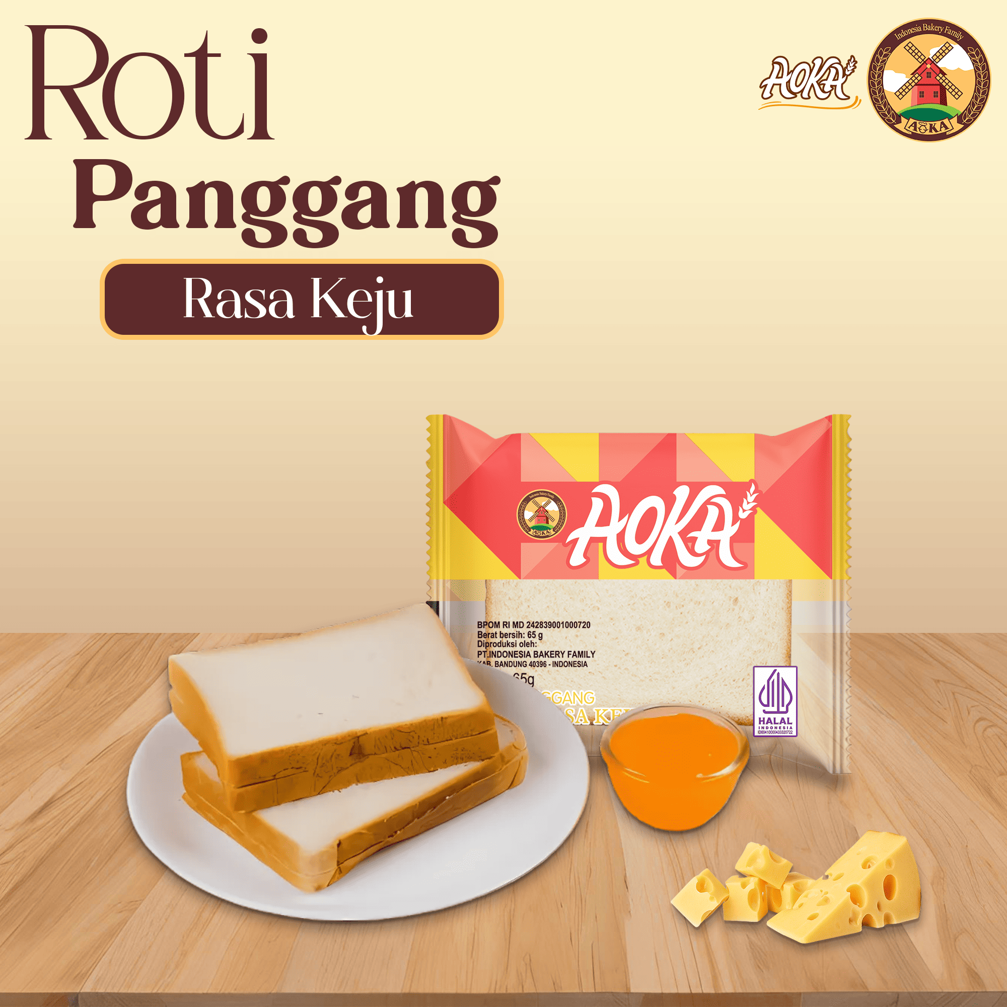 ROTI PANGGANG KEJU