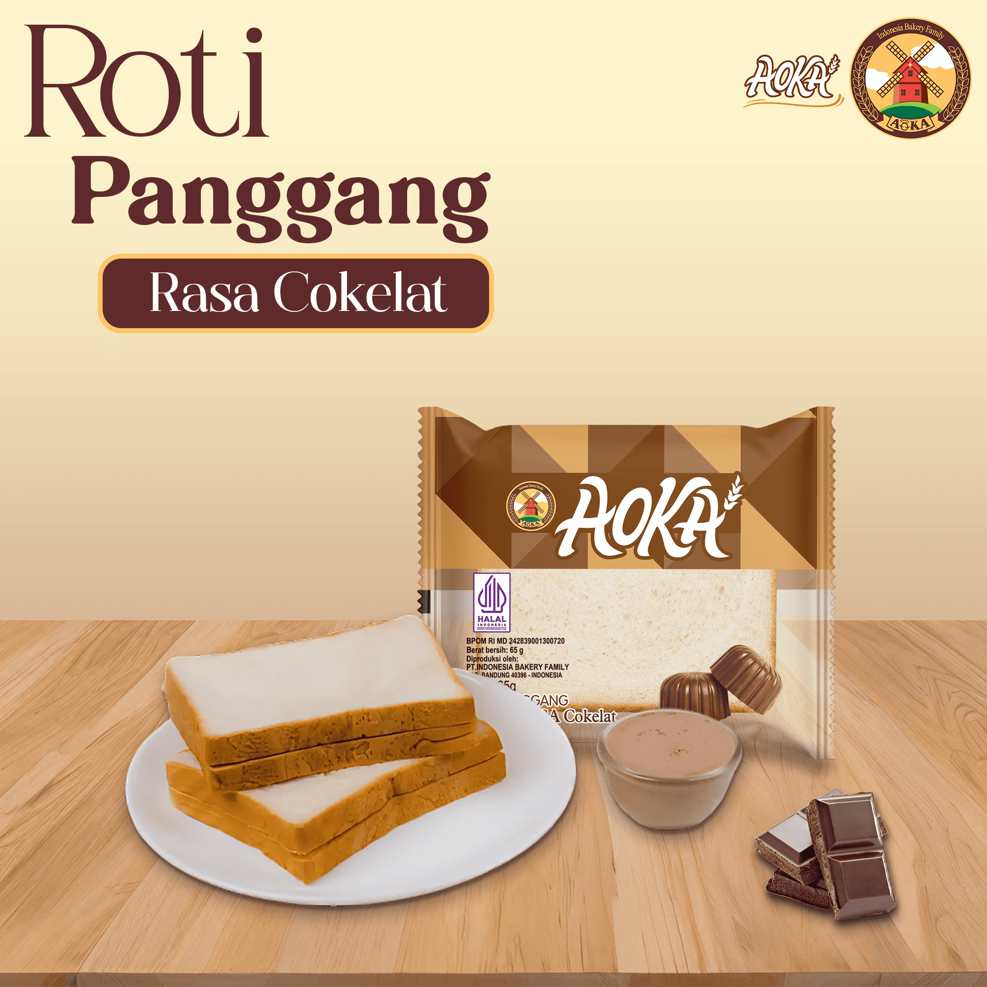 ROTI PANGGANG COKELAT