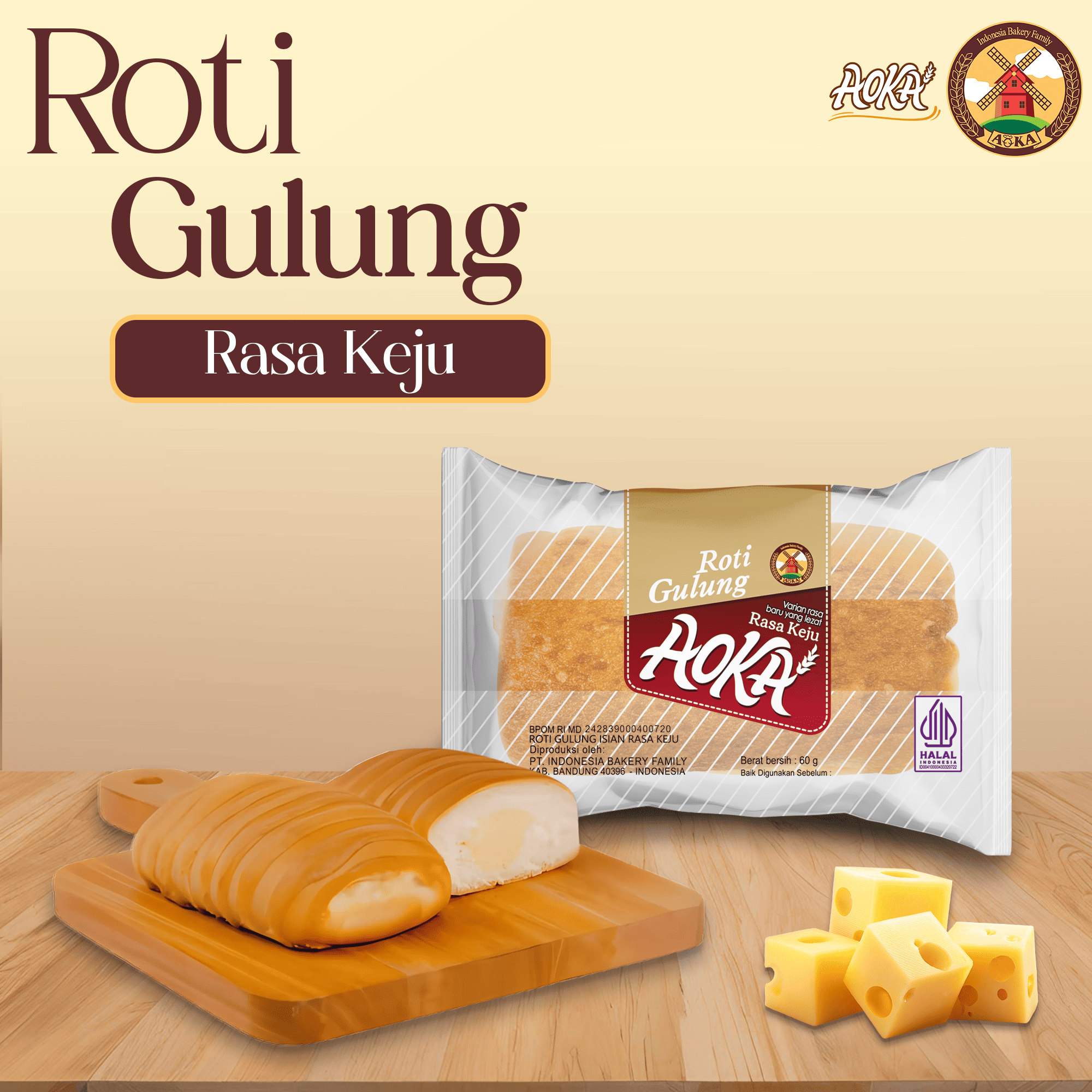 ROTI GULUNG KEJU